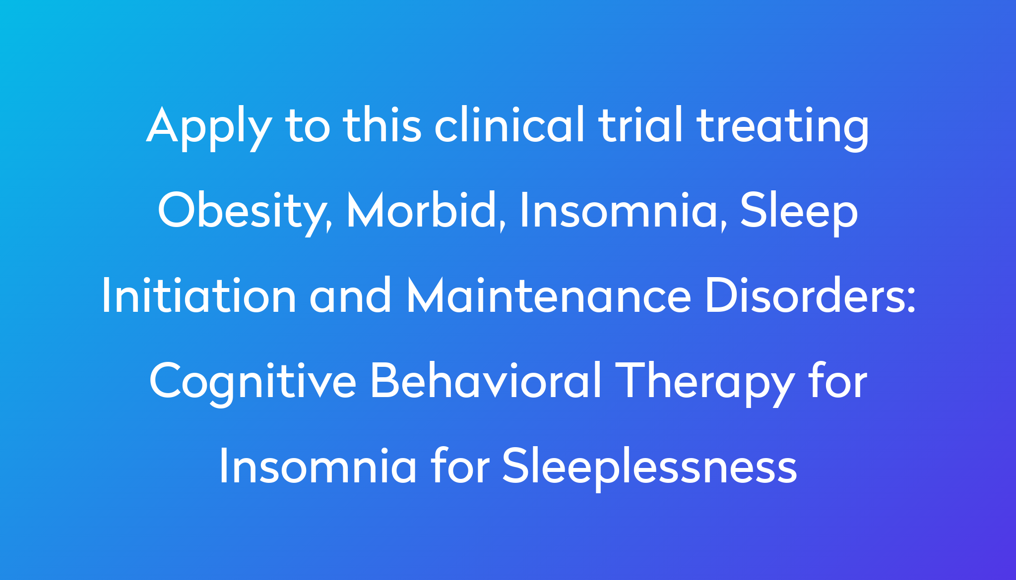 cognitive-behavioral-therapy-for-insomnia-for-sleeplessness-clinical